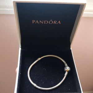 Pandora snake chain bracelet - Sterling Silver